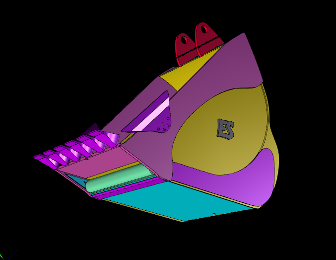 Grade-control grader bucket